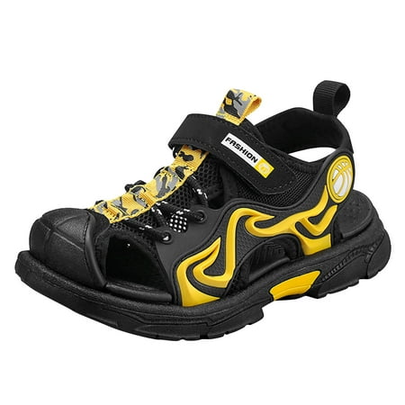gvdentm Toddler Shoes Girl Toddler Girls Buckle Sandals Comfort Open Toe Sandal with Adjustable Back Strap Yellow 32
gvdentm Toddler Shoes Girl Toddler Girls Buckle Sandals Comfort Open Toe Sandal with Adjustable Back Strap Yellow 32
