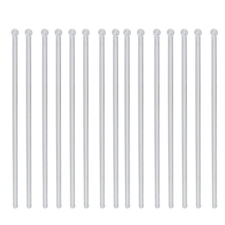 BESTONZON 50Pcs Transparent Cocktail Drink Bar Muddler Round Head Plastic Stirring Mixing sticks Ladle Stirrer Swizzle Stick
BESTONZON 50Pcs Transparent Cocktail Drink Bar Muddler Round Head Plastic Stirring Mixing sticks Ladle Stirrer Swizzle Stick
