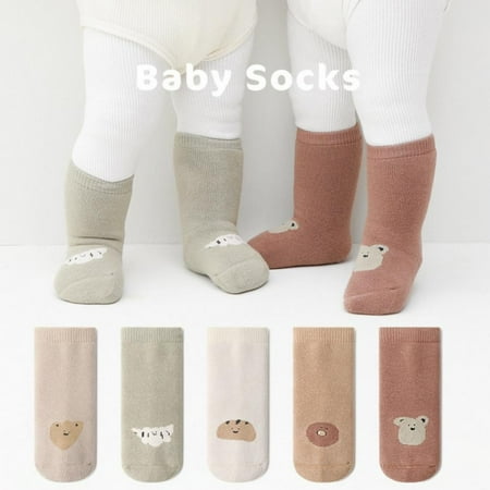 Baozhu Spring KIds Middle Tube Walking Floor Sock 1 Pair Cartoon Thicken Warm Socks Baby Curling Leg Socks 0-5 Years
Baozhu Spring KIds Middle Tube Walking Floor Sock 1 Pair Cartoon Thicken Warm Socks Baby Curling Leg Socks 0-5 Years