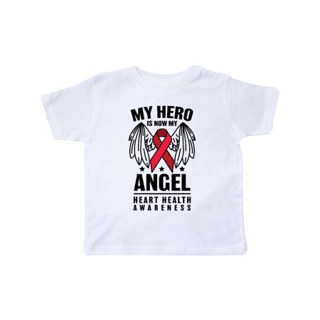 Inktastic Heart Health Awareness My Hero is Now My Angel Gift Toddler Boy or Toddler Girl T-Shirt
Inktastic Heart Health Awareness My Hero is Now My Angel Gift Toddler Boy or Toddler Girl T-Shirt