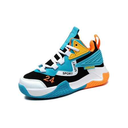 Eloshman Boys Sneakers Durable Running Shoe Sport Basketball Shoes Outdoor Casual Lace-up Trainers Comfort Lake Blue Orange 11.5C
Eloshman Boys Sneakers Durable Running Shoe Sport Basketball Shoes Outdoor Casual Lace-up Trainers Comfort Lake Blue Orange 11.5C