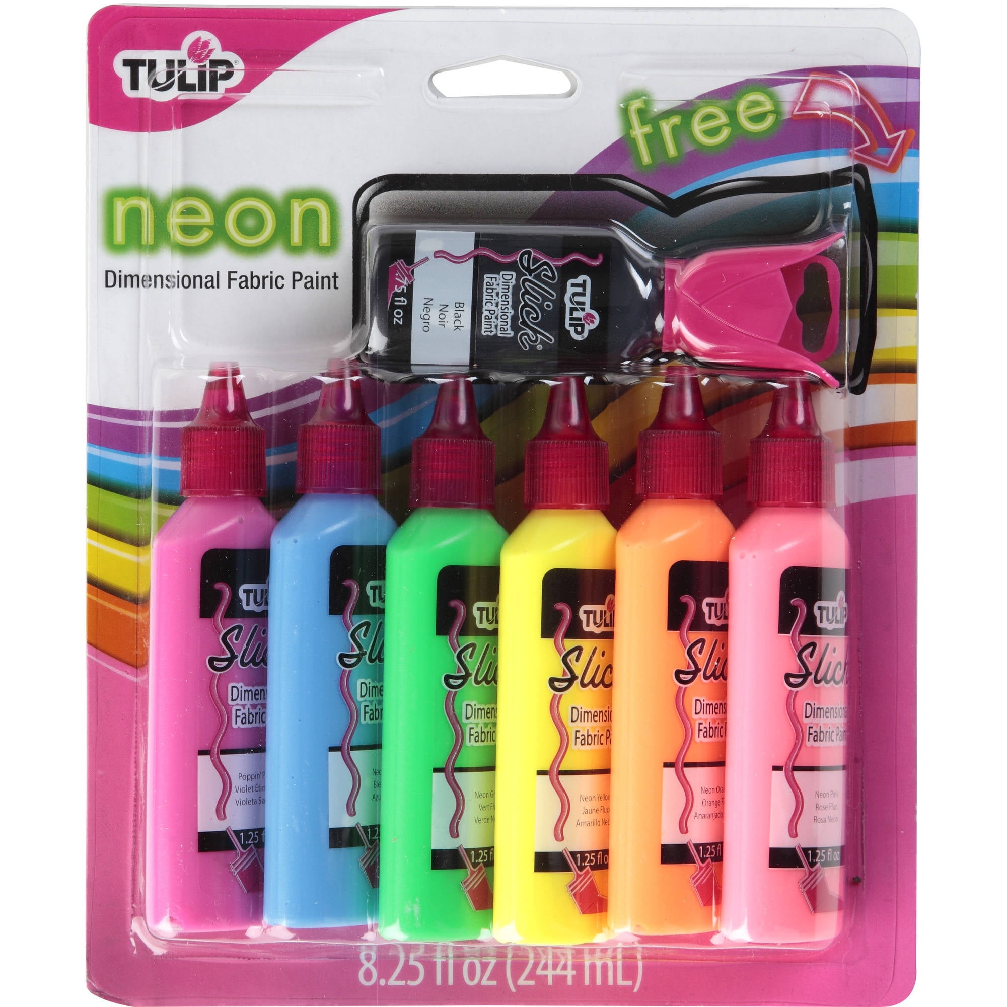 Puffy Paint Neon Pen, 5pk