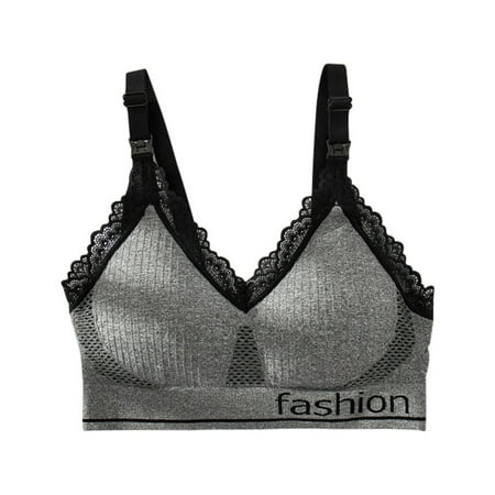 Valcatch Seamless Nursing Bras for Breastfeeding Full Bust Maternity Bras for Pregnancy