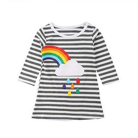 Dadaria Toddler Clothes 1-6Years Toddler Baby Girl Long Sleeved Rainbow Stripes Romper Sister Outfit Dress Suit White 2-3 Years Toddler
Dadaria Toddler Clothes 1-6Years Toddler Baby Girl Long Sleeved Rainbow Stripes Romper Sister Outfit Dress Suit White 2-3 Years Toddler