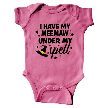 Inktastic I Have My Meemaw Under My Spell with Cute Witch Hat Gift Baby Boy or Baby Girl Bodysuit
Inktastic I Have My Meemaw Under My Spell with Cute Witch Hat Gift Baby Boy or Baby Girl Bodysuit