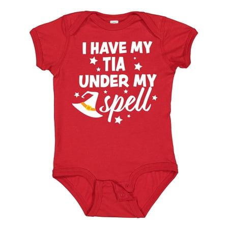 Inktastic I Have My Tia Under My Spell with Cute Witch Hat Gift Baby Boy or Baby Girl Bodysuit
Inktastic I Have My Tia Under My Spell with Cute Witch Hat Gift Baby Boy or Baby Girl Bodysuit