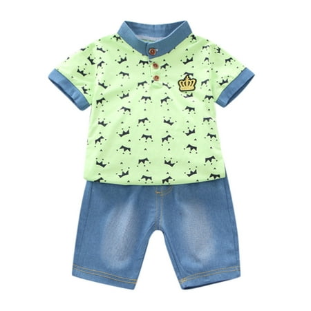 TAIAOJING Fall/Winter Baby Boy Girl Clothes Toddler Kids T Shirt Tops+ Denim Shorts Pants 2pcs Set Bodysuit Outfits 12-18 Months
TAIAOJING Fall/Winter Baby Boy Girl Clothes Toddler Kids T Shirt Tops+ Denim Shorts Pants 2pcs Set Bodysuit Outfits 12-18 Months