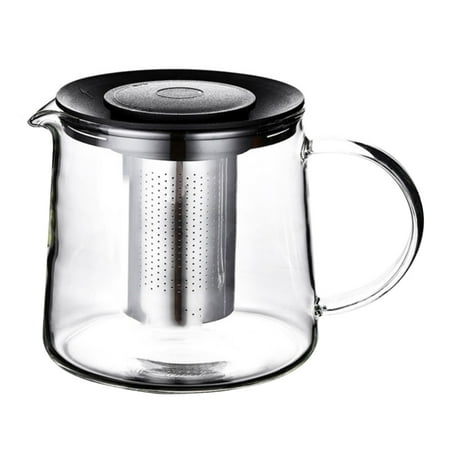 HOMEMAXS Glass Tea Pot Practical Tea Kettle Teapot Transparent Tea Making Pot with Strainer
HOMEMAXS Glass Tea Pot Practical Tea Kettle Teapot Transparent Tea Making Pot with Strainer