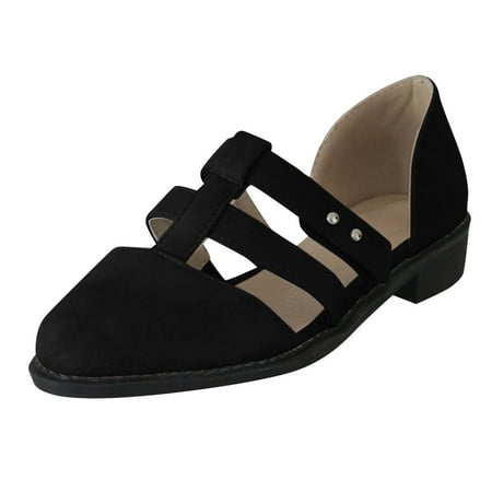 Jikolililili Womens Flat Casual Single Shoe Ladies Comfortable Round Toe Buckle Strap Sandals Christmas 2022 Deals Clearance
Jikolililili Womens Flat Casual Single Shoe Ladies Comfortable Round Toe Buckle Strap Sandals Christmas 2022 Deals Clearance