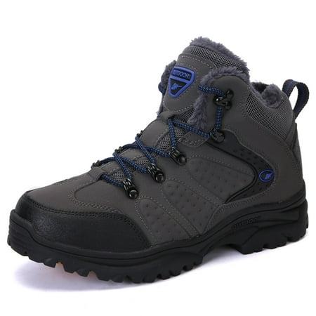 Engtoy Winter men s hiking shoes High top plus wool warm shoes Large outdoor shoes Walking shoes
Engtoy Winter men s hiking shoes High top plus wool warm shoes Large outdoor shoes Walking shoes