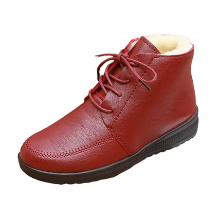 Sentuca Winter Boots Women Plush Warm Shoes Casual Ankle Boots Plus Size Lace Up Shoes
Sentuca Winter Boots Women Plush Warm Shoes Casual Ankle Boots Plus Size Lace Up Shoes