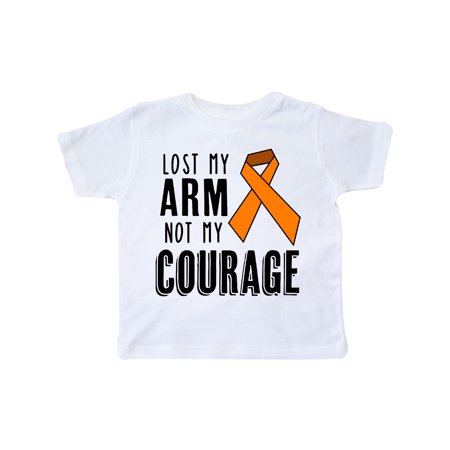 Inktastic Lost my Arm Not my Courage Limb Loss Awareness Orange Ribbon Gift Toddler Boy or Toddler Girl T-Shirt
Inktastic Lost my Arm Not my Courage Limb Loss Awareness Orange Ribbon Gift Toddler Boy or Toddler Girl T-Shirt