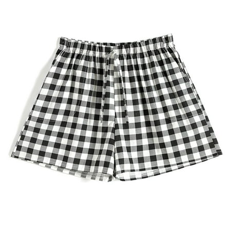 ALSLIAO Women Print Plaid Wide Leg Pants Comfort Drawstring Loose Casual Pajama Shorts Black 2XL
ALSLIAO Women Print Plaid Wide Leg Pants Comfort Drawstring Loose Casual Pajama Shorts Black 2XL