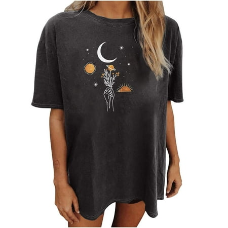 JDEFEG Tee Shirt Women Graphic Moon Loose Top Shirt Wildflowers Women Sleeve Blouse Oversized Short Printed Floral T-Shirt Women s T-Shirts Long Scrub Gold S
JDEFEG Tee Shirt Women Graphic Moon Loose Top Shirt Wildflowers Women Sleeve Blouse Oversized Short Printed Floral T-Shirt Women s T-Shirts Long Scrub Gold S
