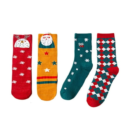 Franhais Christmas Socks for Women Cute Cartoon Pattern Crew Socks Funny Holiday Socks with Gift Box
Franhais Christmas Socks for Women Cute Cartoon Pattern Crew Socks Funny Holiday Socks with Gift Box