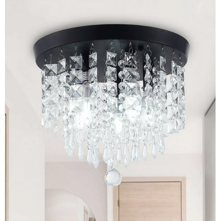 Aiwen 5 Lights Modern Chandelier Light Fixture Crystal Stylish Flush Mount Ceiling Lamp Black
Aiwen 5 Lights Modern Chandelier Light Fixture Crystal Stylish Flush Mount Ceiling Lamp Black