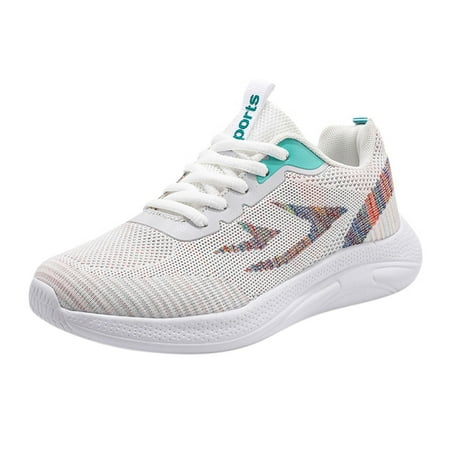 Sneakers for Women Ladies Fashion Casual Shoes Lace Up Mesh Breathable Lightweight Damping Absorbing Soft Sole Sport Shoes Womens Sneakers Mesh White 41
Sneakers for Women Ladies Fashion Casual Shoes Lace Up Mesh Breathable Lightweight Damping Absorbing Soft Sole Sport Shoes Womens Sneakers Mesh White 41