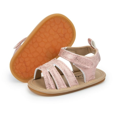 Baby Girls Sandals Hook And Loop Non Slip Outdoor Open Toe Beach Shoes Crib Shoes First Walker Shoes For Newborn Infant Spring And Summer
Baby Girls Sandals Hook And Loop Non Slip Outdoor Open Toe Beach Shoes Crib Shoes First Walker Shoes For Newborn Infant Spring And Summer