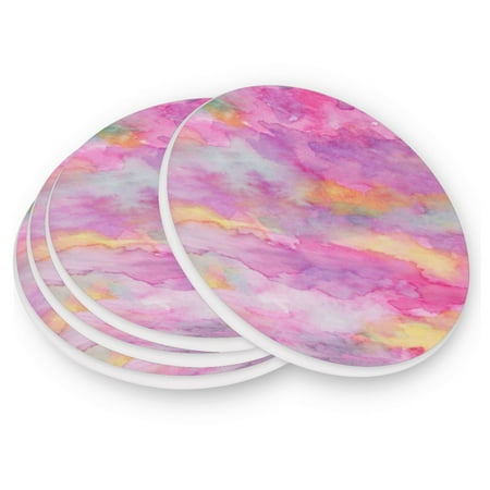 Round Coasters Modern Style Ceramic Coaster Waterproof and Durable Drink Coaster Coasters set of 4 Customizable Coasters 4pcs Abstract Color
Round Coasters Modern Style Ceramic Coaster Waterproof and Durable Drink Coaster Coasters set of 4 Customizable Coasters 4pcs Abstract Color