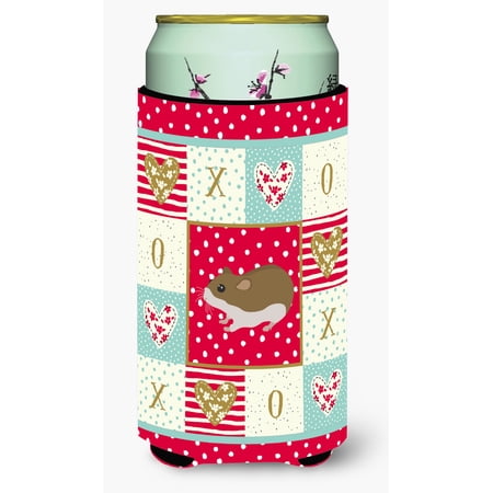 Chinese Hamster Love Tall Boy Beverage Insulator Hugger