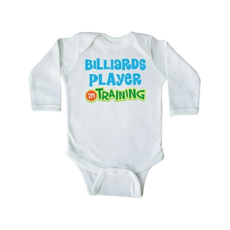 Inktastic Billiards player in training Gift Baby Boy or Baby Girl Long Sleeve Bodysuit
Inktastic Billiards player in training Gift Baby Boy or Baby Girl Long Sleeve Bodysuit