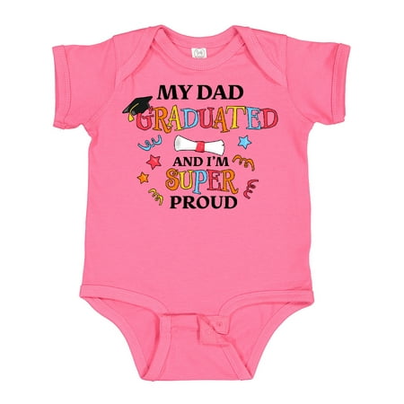 Inktastic My Dad Graduated and I m Super Proud Gift Baby Boy or Baby Girl Bodysuit
Inktastic My Dad Graduated and I m Super Proud Gift Baby Boy or Baby Girl Bodysuit