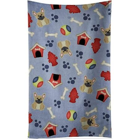 BB2623KTWL Dog House Collection French Bulldog Cream Kitchen Towel 15 X 28 Multicolor
BB2623KTWL Dog House Collection French Bulldog Cream Kitchen Towel 15 X 28 Multicolor