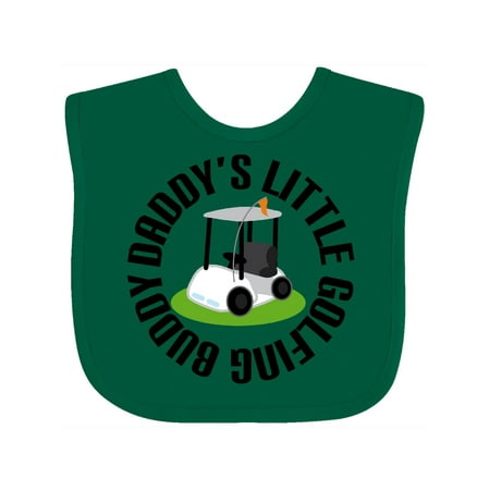 Inktastic Daddys Little Golfing Buddy Gift Baby Boy or Baby Girl Bib
