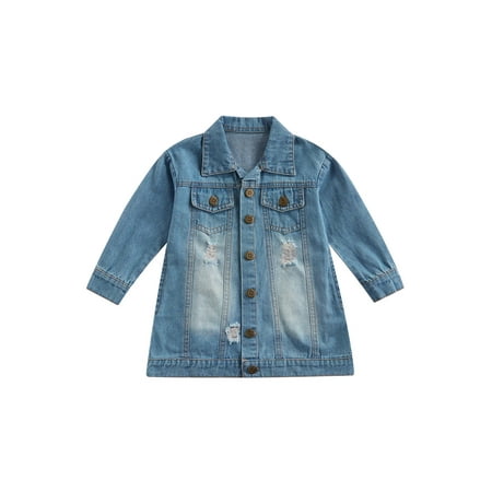 Listenwind Infant Toddler Girls Denim Dress Coat Long Sleeve Jacket Button Down Shirt Dress Jean Outwear Fall Winter Outfits
Listenwind Infant Toddler Girls Denim Dress Coat Long Sleeve Jacket Button Down Shirt Dress Jean Outwear Fall Winter Outfits