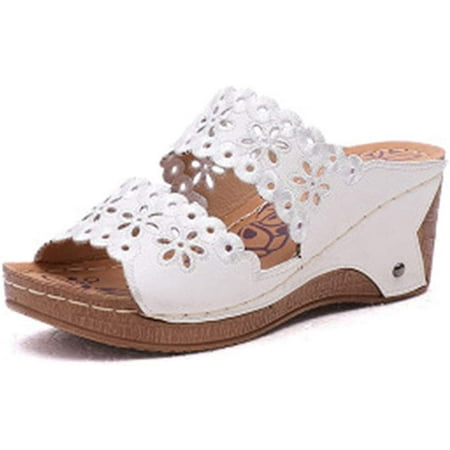 Women s Summer Hollow Flower Wedge Sandals Waterproof Platform Flip-Flop Beach Shoes
Women s Summer Hollow Flower Wedge Sandals Waterproof Platform Flip-Flop Beach Shoes