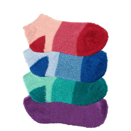 Women s Extra Large Super Aloe Infused Fuzzy Nylon Socks (4 Pairs) Assortment 97
Women s Extra Large Super Aloe Infused Fuzzy Nylon Socks (4 Pairs) Assortment 97