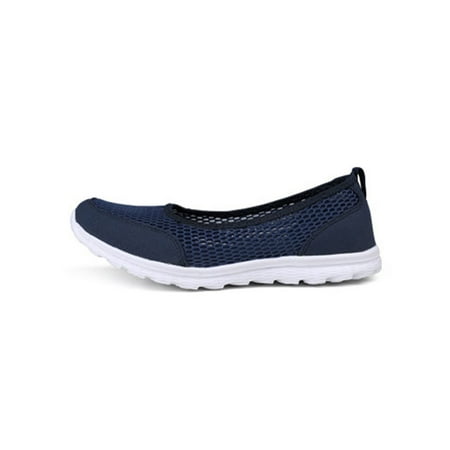 SIMANLAN Ladies Flats Mesh Comfort Shoe Casual Walking Shoes Women Anti-Slip Loafers Womens Slip On Sneakers Blue 4.5
SIMANLAN Ladies Flats Mesh Comfort Shoe Casual Walking Shoes Women Anti-Slip Loafers Womens Slip On Sneakers Blue 4.5