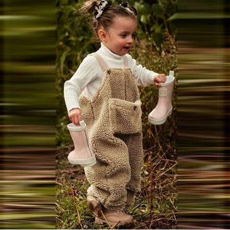 THE WILD Newborn Baby Toddler Girl Boy Plain Pocket Bib Overalls Overall Pants Plus Velvet Keep Warm
THE WILD Newborn Baby Toddler Girl Boy Plain Pocket Bib Overalls Overall Pants Plus Velvet Keep Warm