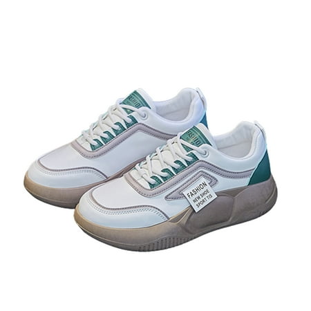 Stamzod Summer Savings Clearance Spring Small White Shoes Women s Ins Fashion Student Board Shoes Thick Soled Casual Shoes Green 36
Stamzod Summer Savings Clearance Spring Small White Shoes Women s Ins Fashion Student Board Shoes Thick Soled Casual Shoes Green 36