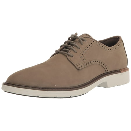 Cole Haan Mens Go-To Plain Toe Oxford (Stone Grey Silver Birch 9.5)