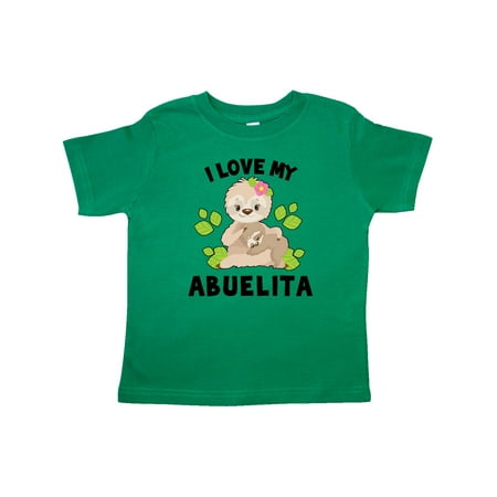 Inktastic Cute Sloth I Love My Abuelita with Green Leaves Gift Toddler Boy or Toddler Girl T-Shirt
Inktastic Cute Sloth I Love My Abuelita with Green Leaves Gift Toddler Boy or Toddler Girl T-Shirt