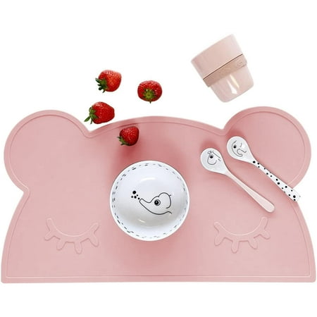 Kids Placemats Silicone Placemat For Kids Silicone Bear Placemat Waterproof Baby Placemat Portable Food Mat Travel Placemat for Toddler Non Slip Silicone Placemat Easy Clean Reusable For Kids
Kids Placemats Silicone Placemat For Kids Silicone Bear Placemat Waterproof Baby Placemat Portable Food Mat Travel Placemat for Toddler Non Slip Silicone Placemat Easy Clean Reusable For Kids
