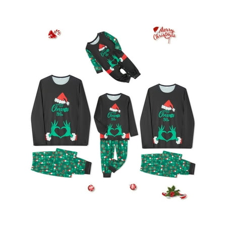 Peyakidsaa Christmas Pajamas for Family Matching Sets Xmas Letter Printed Sleepwear Christmas PJs
Peyakidsaa Christmas Pajamas for Family Matching Sets Xmas Letter Printed Sleepwear Christmas PJs