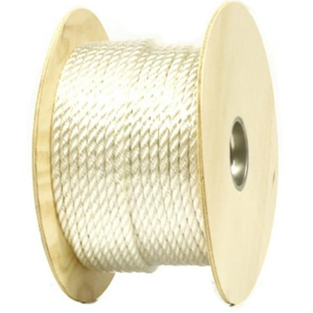 Wellington Cordage N1832S0260FR 0.5 in. x 260 ft. Twisted Nylon Rope