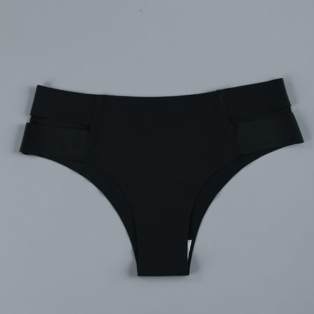 Cathalem Boy Cut Panties for Women Pack Women Low Rise G String Female T Back Thongs Underwear Ladies Pad Underwear Women Underpants Black X-Large
Cathalem Boy Cut Panties for Women Pack Women Low Rise G String Female T Back Thongs Underwear Ladies Pad Underwear Women Underpants Black X-Large