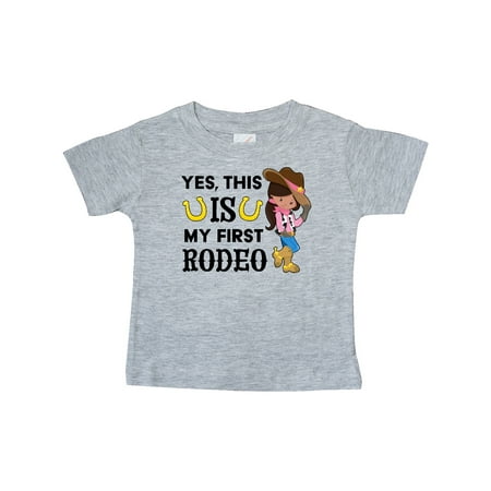 Inktastic Yes this IS my First Rodeo- cowgirl in hat and boots Gift Baby Girl T-Shirt
Inktastic Yes this IS my First Rodeo- cowgirl in hat and boots Gift Baby Girl T-Shirt