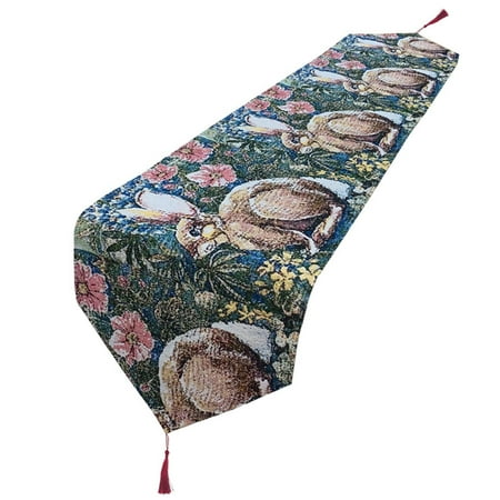 VEAREAR Easter Tablecloth Exquisite Pattern Super Soft Lint Free Wear Resistant Washable Decorative Polyester Bunny Printing Easter Party Table Runner Decor Home Supplies
VEAREAR Easter Tablecloth Exquisite Pattern Super Soft Lint Free Wear Resistant Washable Decorative Polyester Bunny Printing Easter Party Table Runner Decor Home Supplies