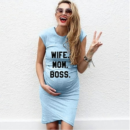 TANGNADE Women Pregnant Short sleeve Pregnant Nursing Maternity Dress Solid Print skirt
TANGNADE Women Pregnant Short sleeve Pregnant Nursing Maternity Dress Solid Print skirt