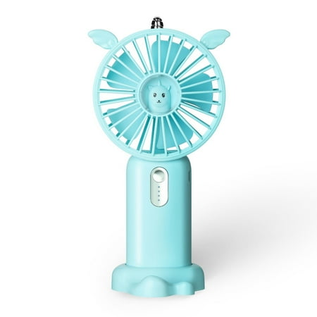 MIZOK Handheld Portable Fan Mini Hand Fan 1200mAh USB Rechargeable Personal Fan Battery Operated Small Fan with 3 Speeds Blue
MIZOK Handheld Portable Fan Mini Hand Fan 1200mAh USB Rechargeable Personal Fan Battery Operated Small Fan with 3 Speeds Blue