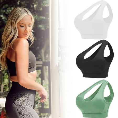 LUXIF Sports Bras for Women Sexy One Shoulder Padded Seamless High Impact Support for Yoga Gym Workout Fitness 1 Pack
LUXIF Sports Bras for Women Sexy One Shoulder Padded Seamless High Impact Support for Yoga Gym Workout Fitness 1 Pack