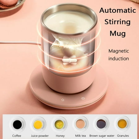 Smart 2 In 1 Auto Stirring Magnetic Cup with Warmer Coffee Mug for Home Office Gift USB Electric Mixing Cup and Heating Pad
Smart 2 In 1 Auto Stirring Magnetic Cup with Warmer Coffee Mug for Home Office Gift USB Electric Mixing Cup and Heating Pad