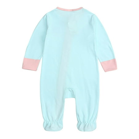 QIPOPIQ Rompers for Baby Girls Clearance Spring And Autumn Boys And Girls Long Sleeve Baby One-piece Suit Sole Epoxy Wrap Foot Baby Romper
QIPOPIQ Rompers for Baby Girls Clearance Spring And Autumn Boys And Girls Long Sleeve Baby One-piece Suit Sole Epoxy Wrap Foot Baby Romper