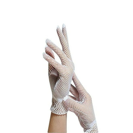 Hemoton 1 Pair Gloves Ladies Hollow Fishnet Wedding Dress Gloves Summer Sunscreen Driving Wrist Length(White)
Hemoton 1 Pair Gloves Ladies Hollow Fishnet Wedding Dress Gloves Summer Sunscreen Driving Wrist Length(White)