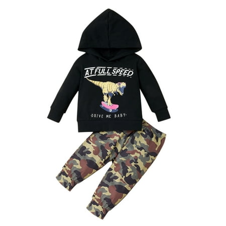 TAIAOJING Toddler Baby Boys Clothes Kids Dinosaur Cool Hoodie Sweatshirt Tops + Pants Outfits Set Fall Clothes 6-12 Months
TAIAOJING Toddler Baby Boys Clothes Kids Dinosaur Cool Hoodie Sweatshirt Tops + Pants Outfits Set Fall Clothes 6-12 Months