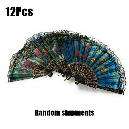 Spanish Handheld Fan Floral Print Fabric Folding Portable Dance Fan Party Weddin
Spanish Handheld Fan Floral Print Fabric Folding Portable Dance Fan Party Weddin